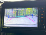 【バックカメラ】駐車時に後方がリアルタイム映像で確認できます。大型商業施設や立体駐車場での駐車時や、夜間のバック時に大活躍!運転スキルに関わらず、今や必須となった装備のひとつです!