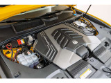 4.0リッターV8ツインターボエンジンです。