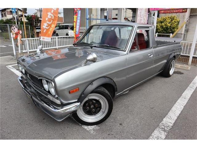 サニートラック 1.2 ロング デラックス ガンメタ全塗装 4MT チンスポ Rスポ ボ