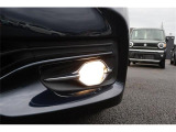 悪天候時も安心なフォグランプ付き!