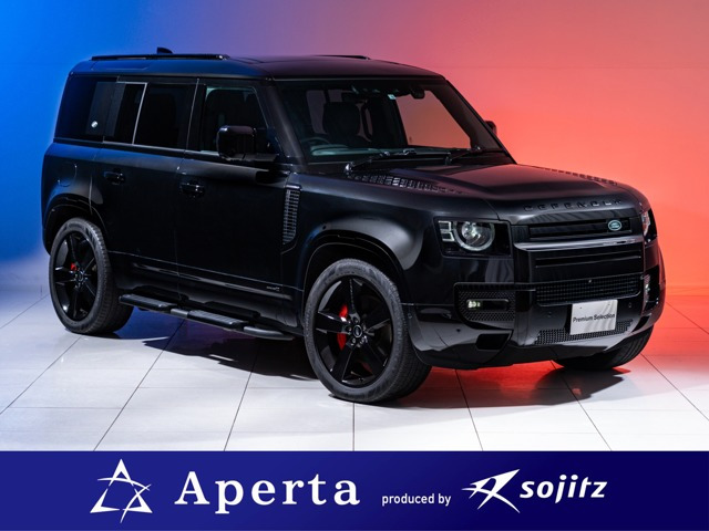 ディフェンダー110 X 3.0L D300 ディーゼル 4WD保証付 サイドステップ 22インチ 5人乗