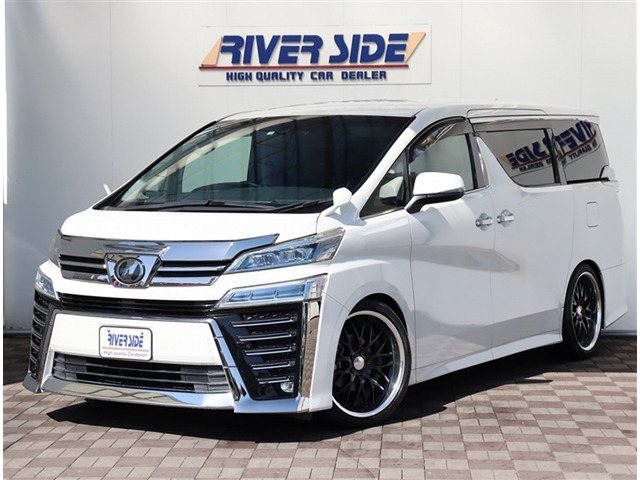 ヴェルファイア2.5 Z後期型 TEIN車高調 社外20AW 純正10インチ