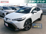 プラチナホワイトパールのカローラクロスハイブリッド入荷しました。