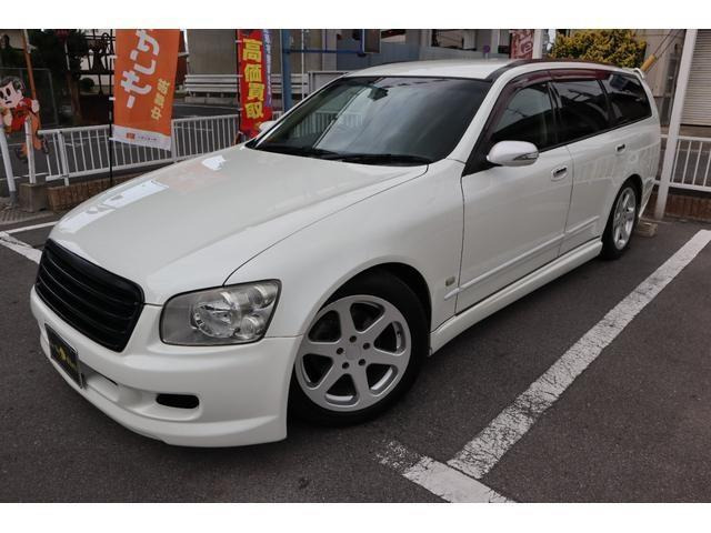 ステージア 2.5 250t RS FOUR V 4WD ターボ 4WD 走行74000km 外品フルエアロ