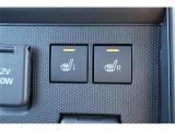 運転席/助手席シートヒーター付です。