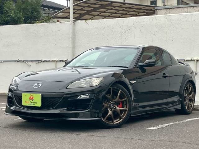 RX-8スピリットRRECAROハーフレザーシート 純正19インチAW