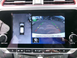 アラウンドビューモニター。空の上から見下ろすような視点でスムース駐車。