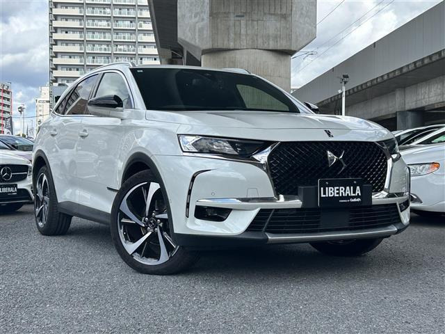 DS7クロスバックグランシック ブルーHDi ディーゼル本革シート 修復歴無し