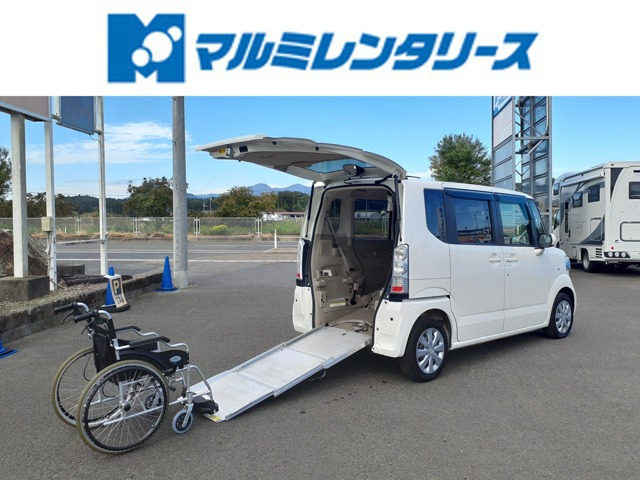 N-BOX+ G 車いす仕様車 スロープ 電動ウインチ リモコン付