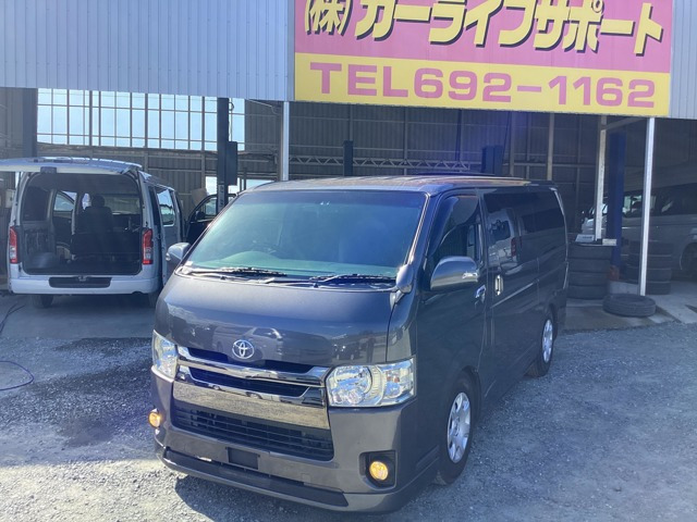 ハイエースバン3.0 スーパーGL ダークプライム ロング ディーゼル4型 ローダウン ヴァイパーセキュリティ