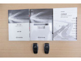 取扱説明書、メンテナンスノート完備。スマートキーは2個となります♪
