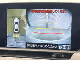 【パノラミックビューモニター】専用のカメラにより、上から見下ろしたような視点で360度クルマの周囲を確認することができます☆死角部分も確認しやすく、狭い場所での切り返しや駐車もスムーズに行えます。