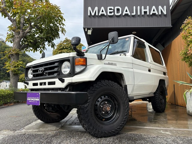 ランドクルーザー704.2 LX FRPトップ ディーゼル 4WD74・NARDIステアリング・5MT