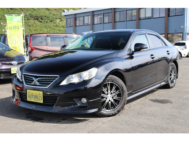 マークX2.5 250G Four ブラックリミテッド 4WD車検整備付 1ヶ月or1000km保証付 4WD ス