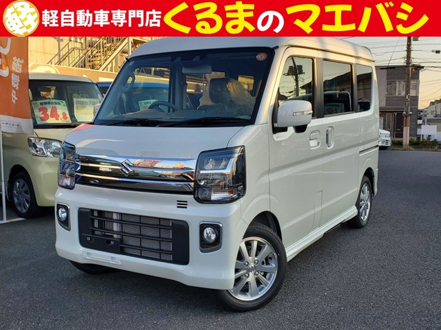 エブリイワゴンPZターボスペシャル ハイルーフ届出済未使用車 衝突軽減ブレーキ シートヒ
