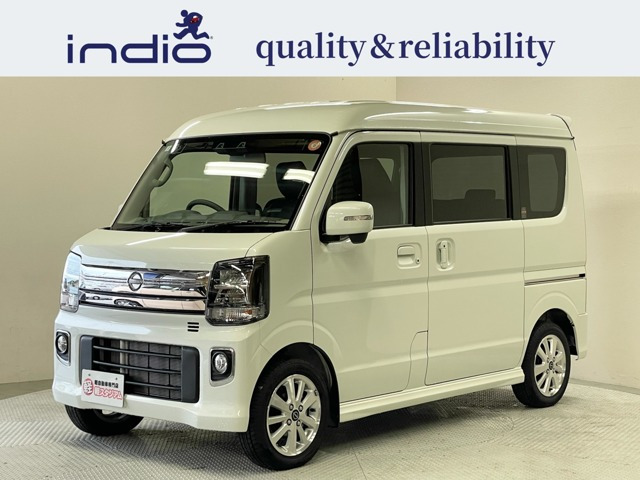 クリッパーリオE ハイルーフ 4WDワンオーナー・純正ナビ(MJ123D-W)・バック