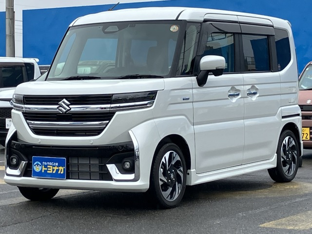 スペーシアカスタム ハイブリッド(HYBRID)  XSターボ メーカーオプション9インチナビ...