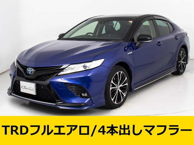 カムリ2.5 WS レザーパッケージTRDフルエアロ 4本出マフラー 黒本革