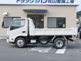 デュトロ  3t 高床 強化ダンプ 内寸-長304x幅159x高36