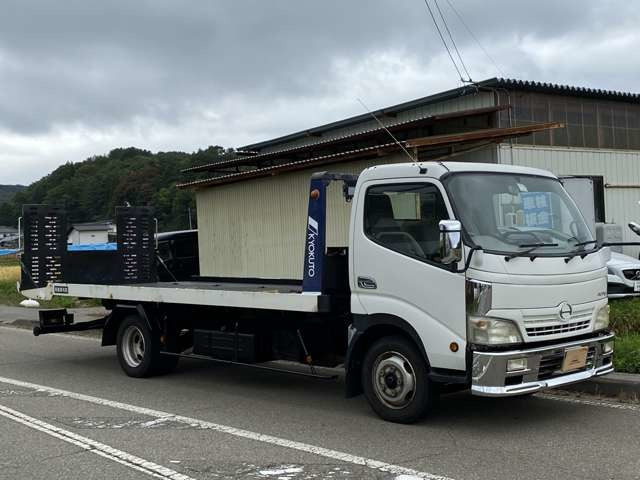 デュトロ フラトップ積載車 極東フルフラット