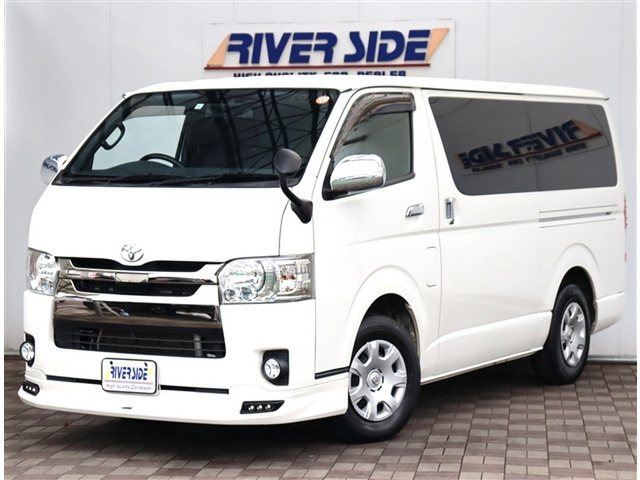 ハイエースバン2.8 スーパーGL ダークプライムII ロング ディーゼルワンオーナー 純正メモリーナビ テレビキッ