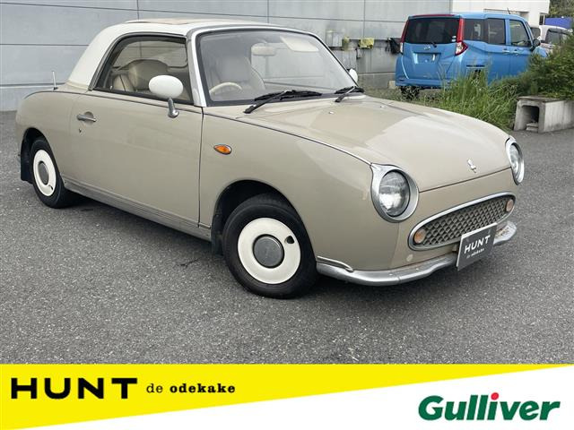 フィガロ1.0本革シート 修復歴無し