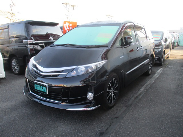 エスティマハイブリッド 2.4 アエラス サイドリフトアップシート 4WD