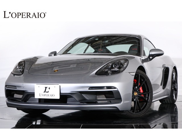 718ケイマンGTS PDK左H 1オーナー オプションカラー:GTシルバ