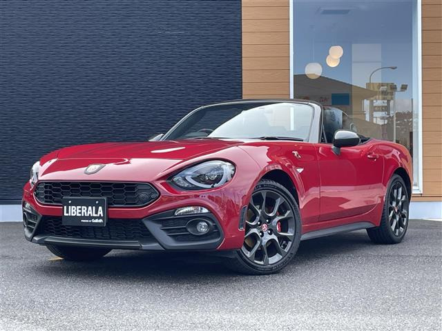 アバルト124スパイダー1.4本革シート 修復歴無し