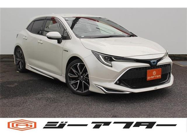 カローラスポーツ 1.8 ハイブリッド G Z モデリスタエアロ 純正9型ナビ