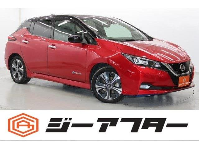 リーフe+ G禁煙車 ツートーンルーフ 本革シート