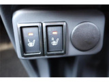 運転席/助手席シートヒーター付です。