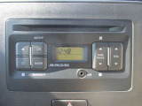 こちらのお車にはCDラジオデッキが付いています!