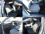 シートカラーはブラック&グレー!!フロントシートはホールド感がありロングドライブでも疲れにくい設計です!!前席は両席共にパワーシートなのでお好きなポジションに細かく設定可能です!!!
