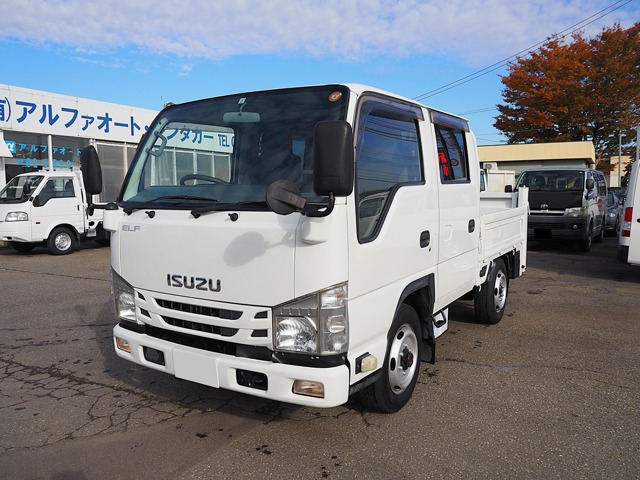 エルフ  3.0 ダブルキャブ フルフラットロー ディーゼルターボ 4WD