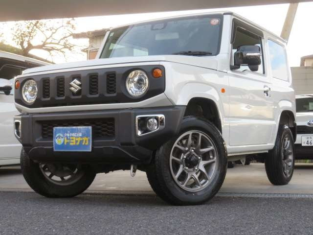 ジムニー XC 4WD 8インチフルセグTVナビ 前後ドラレコ