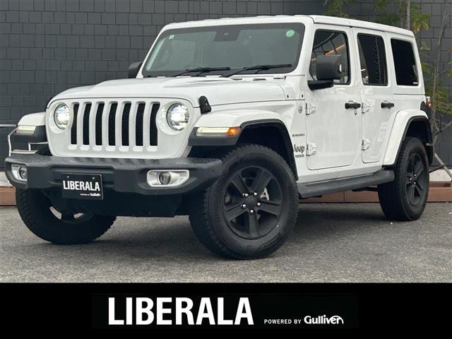 ラングラー アンリミテッド サハラ 4WD 本革シート 修復歴無し