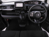 視界広々で非常に運転しやすくロングドライブでも疲れを感じさせないすっきりとまとまったインパネ周りです。