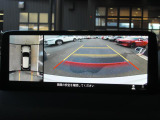 360&deg;ビューモニターを搭載しています。コーナーセンサーと合せてお使いいただくことで、安全、安心にお車の取り回しを行っていただけます。