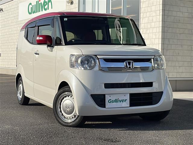 N-BOXスラッシュG L インテリアカラーパッケージ本革シート 修復歴無し