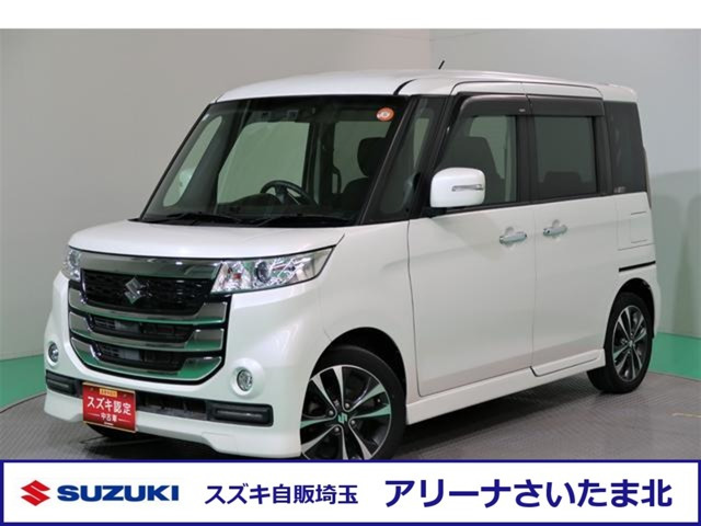 スペーシアカスタム Zターボ デュアルカメラブレーキサポート