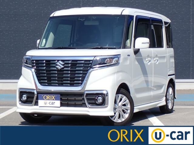 スペーシアカスタム ハイブリッド(HYBRID)  GS CD/ナビ/TV/バックカメラ/ETC/衝突軽...