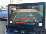 バックガイドモニターで、後方を確認しながら安心して駐車することができます。運転初心者も熟練者も必須の機能ですよ!