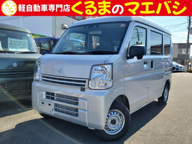 エブリイPA ハイルーフ 4WD届出済未使用車 衝突軽減ブレーキ 4WD