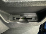 ETC車載器付きです。高速道路の料金所もスムーズに通過できます。
