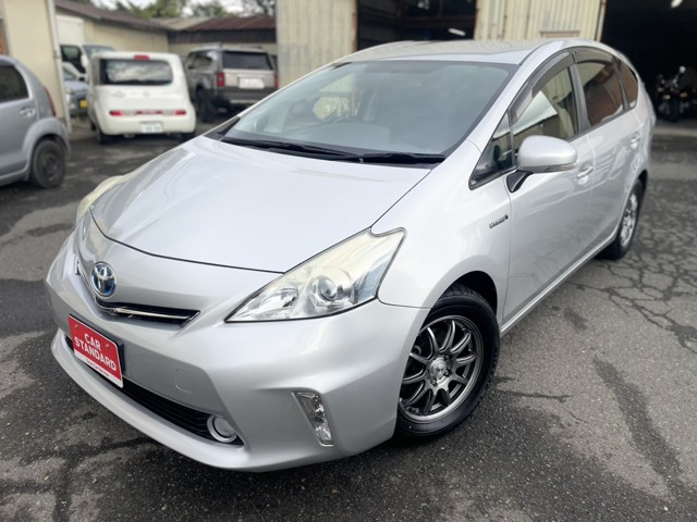 プリウスα 1.8 S チューンブラック バックカメラ/純正OPメモリーナビ/フルセグ