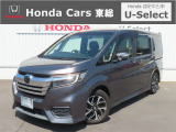 【 ようこそホンダカーズ東総へ! 】ステップワゴンスパーダが入庫しました!グレードは『スパーダホンダセンシング』ボディカラーはブラックです。内装4つ星鑑定で綺麗なスタッフおすすめの一台です!