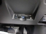 ビルトインタイプのETCで車内の収まりもスッキリ! 高速を使う方は必須のオプションですね!