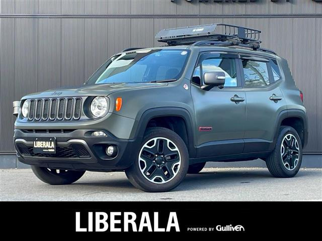 レネゲードマットグリーン 4WD修復歴無し