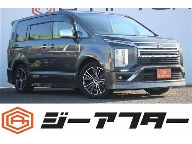 デリカD:5アーバンギア 2.2 P エディション 4WD後期型 純正10.1型ナビ フルセグTV